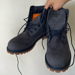 Mens- 7 Blue Timberlands